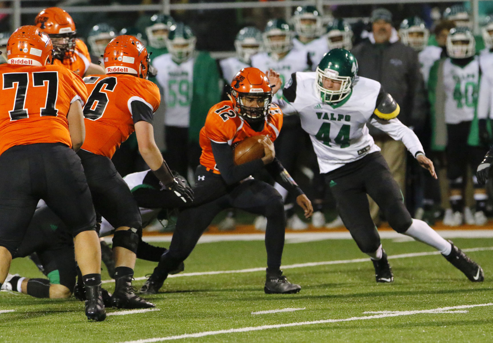 Gallery: 5A football sectional final: Valparaiso vs. LaPorte